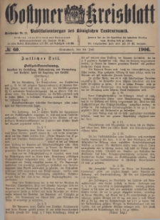 Gostyner Kreisblatt 1906.07.28 Nr 60