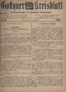 Gostyner Kreisblatt 1906.09.08 Nr 72