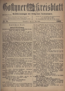 Gostyner Kreisblatt 1906.09.29 Nr 78
