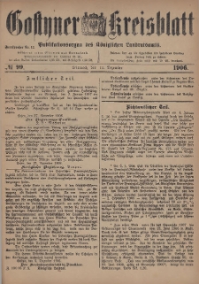 Gostyner Kreisblatt 1906.12.12 Nr 99