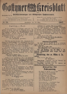 Gostyner Kreisblatt 1907.03.23 Nr 24