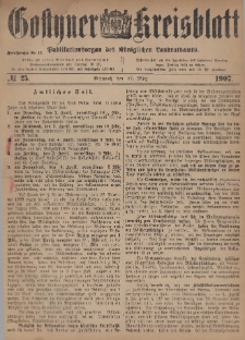 Gostyner Kreisblatt 1907.03.27 Nr 25