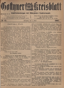 Gostyner Kreisblatt 1907.05.01 Nr 35