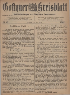 Gostyner Kreisblatt 1907.06.12 Nr 47