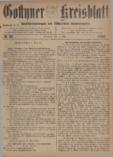 Gostyner Kreisblatt 1907.07.03 Nr 53
