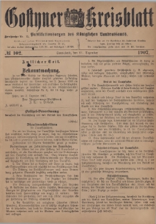 Gostyner Kreisblatt 1907.12.21 Nr 102