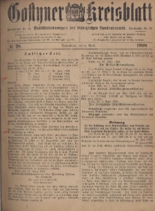 Gostyner Kreisblatt 1908.04.04 Nr 28