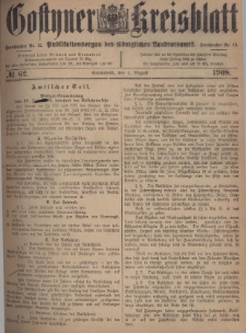 Gostyner Kreisblatt 1908.08.01 Nr 62