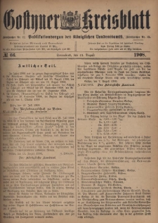 Gostyner Kreisblatt 1908.08.15 Nr 66