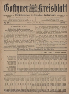 Gostyner Kreisblatt 1908.12.30 Nr 104