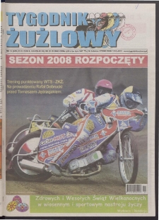 Tygodnik Żużlowy 2008.03.23 R.18 Nr 12 (905)
