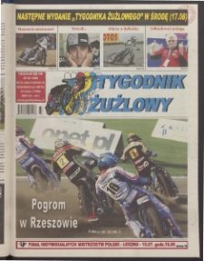 Tygodnik Żużlowy 2011.08.14 R.21 Nr 33 (1082)
