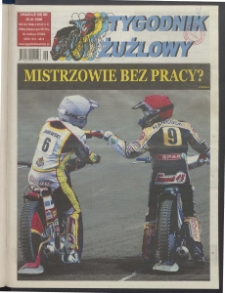 Tygodnik Żużlowy 2011.12.04 R.21 Nr 49 (1098)