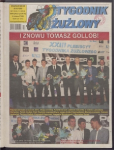 Tygodnik Żużlowy 2013.02.17 R.23 Nr 7 (1161)
