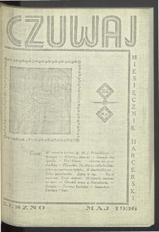 Czuwaj. Miesięcznik Harcerski 1936.05 R.3 Nr 5