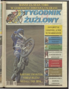 Tygodnik Żużlowy 2016.10.09 R.26 Nr 41 (1351)