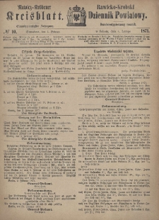 Rawicko-Krobski Dziennik Powiatowy. 1871.02.04 R. 21 Nr 10