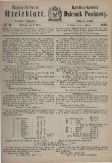Rawicko-Krobski Dziennik Powiatowy. 1868.03.04 R. 18 Nr 10