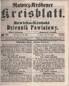 Rawicko-Krobski Dziennik Powiatowy. 1981.07.10 R. 11 Nr 28
