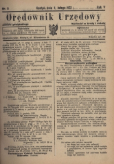 Orędownik Urzędowy Powiatu Gostyńskiego 1923.02.06 R.5 Nr 11