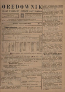 Orędownik 1921.01.11 R.3 Nr 4
