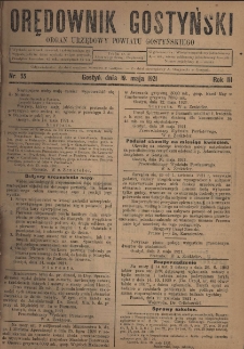 Orędownik Gostyński 1921.05.19 R.3 Nr 55