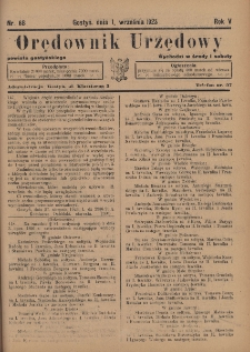 Orędownik Urzędowy Powiatu Gostyńskiego 1923.09.01 R.5 Nr 68