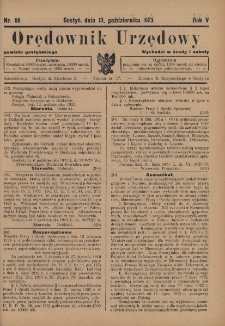 Orędownik Urzędowy Powiatu Gostyńskiego 1923.10.13 R.5 Nr 80