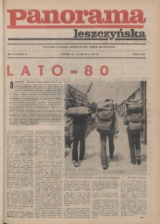 Panorama Leszczyńska 1980.06.15 R.2 Nr24(27)