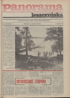 Panorama Leszczyńska 1980.06.22 R.2 Nr25(28)