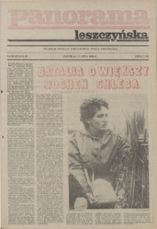 Panorama Leszczyńska 1980.07.27 R.2 Nr30(33)