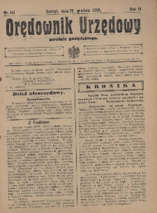 Orędownik Urzędowy Powiatu Gostyńskiego 1928.12.22 R.10 Nr 101