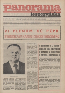 Panorama Leszczyńska 1980.09.14 R.2 Nr37(40)