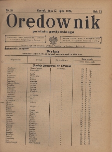 Orędownik Urzędowy Powiatu Gostyńskiego 1929.07.17 R.11 Nr 55