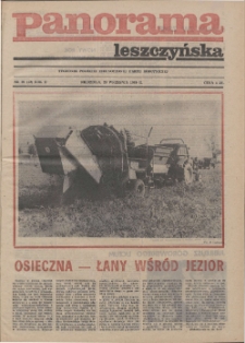 Panorama Leszczyńska 1980.09.28 R.2 Nr39(42)