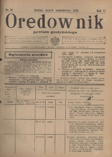 Orędownik Urzędowy Powiatu Gostyńskiego 1929.10.09 R.11 Nr 79