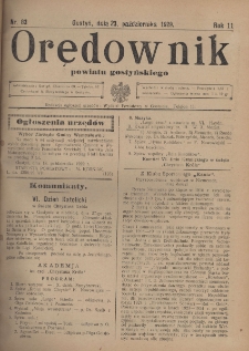 Orędownik Urzędowy Powiatu Gostyńskiego 1929.10.23 R.11 Nr 83
