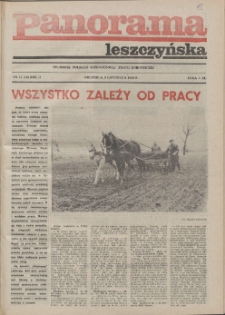 Panorama Leszczyńska 1980.11.09 R.2 Nr45(48)