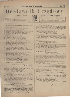 Orędownik Urzędowy Powiatu Gostyńskiego 1925.09.05 R. 7 Nr 70