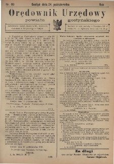 Orędownik Urzędowy Powiatu Gostyńskiego 1925.10.24 R. 7 Nr 80
