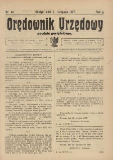 Orędownik Urzędowy Powiatu Gostyńskiego 1927.11.05 R.9 Nr 90