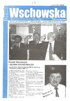 Ziemia Wschowska 2001.09.19 R. 2 Nr 23 (40)