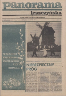 Panorama Leszczyńska 1981.04.19 R.3 Nr16(71)