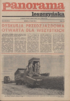 Panorama Leszczyńska 1981.05.17 R.3 Nr20(75)