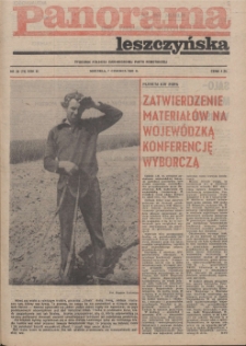 Panorama Leszczyńska 1981.06.07 R.3 Nr23(78)