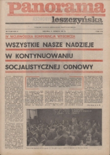 Panorama Leszczyńska 1981.06.21 R.3 Nr25(80)