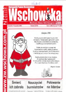 Ziemia Wschowska 2002.12.19 R. 3 Nr 23 (70