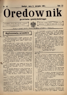 Orędownik Powiatu Gostyńskiego 1931.08.08 R.13 nr 62