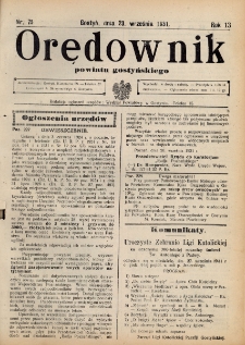 Orędownik Powiatu Gostyńskiego 1931.09.23 R.13 nr 75