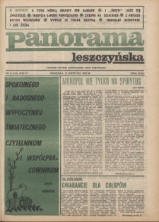 Panorama Leszczyńska 1982.04.11 R.4 Nr11(116)